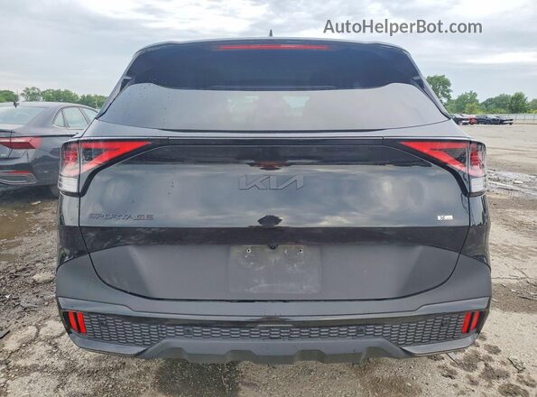 5XYK6CDF1SG285201 2025 KIA SPORTAGE Black Հետևի տեսք