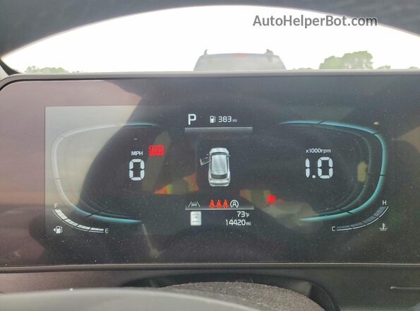 5XYK6CDF1SG285201 2025 KIA SPORTAGE Black Սարքավորումների վահանակի տեսք