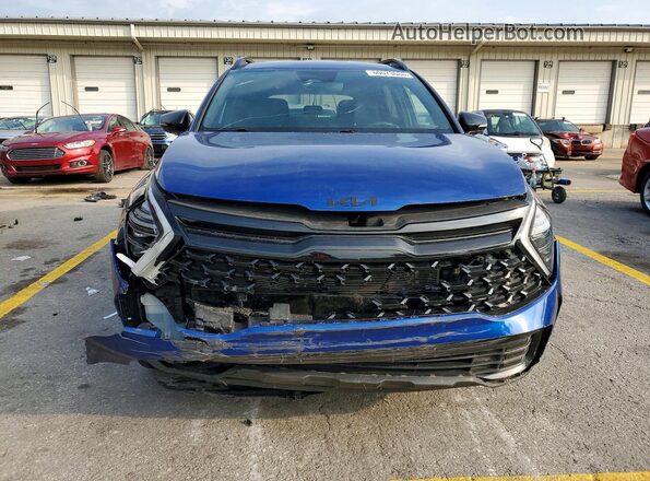 5XYK6CDF1SG289684 2025 KIA SPORTAGE Синий Вид спереди