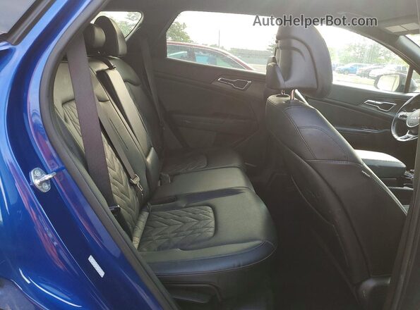 5XYK6CDF1SG289684 2025 KIA SPORTAGE Синий Вид задней части салона