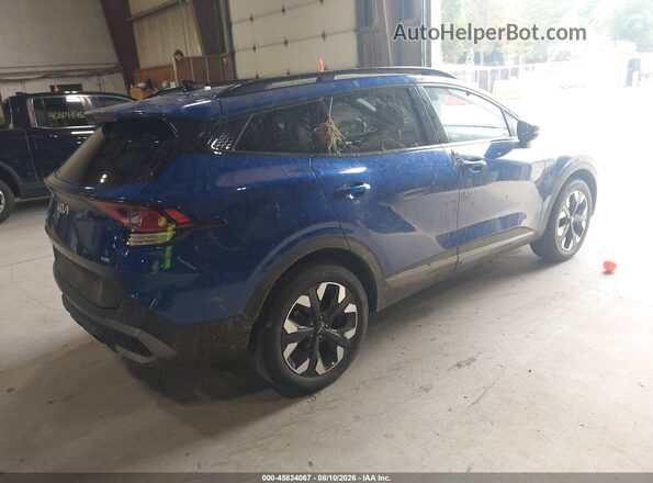 5XYK6CDF2RG163778 2024 KIA SPORTAGE Blue Հետևի աջ