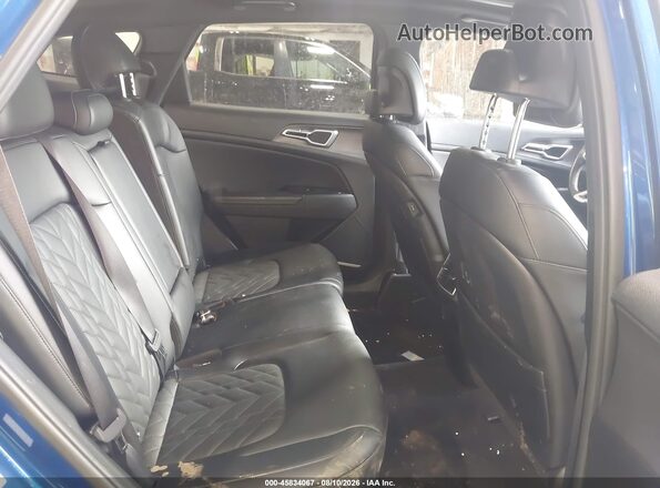 5XYK6CDF2RG163778 2024 KIA SPORTAGE Blue VIN կոդի պիտակի տեսք