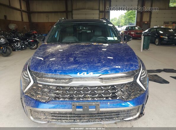 5XYK6CDF2RG163778 2024 KIA SPORTAGE Blue Սարքավորումների վահանակի տեսք