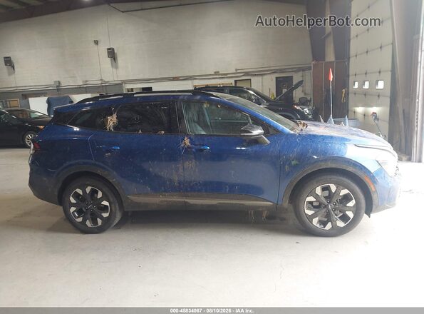 5XYK6CDF2RG163778 2024 KIA SPORTAGE Blue Սալոնի հետևի տեսք