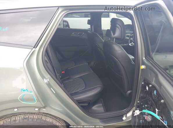 5XYK6CDF3SG255696 2025 KIA SPORTAGE Зеленый Вид наклейки с VIN-кодом