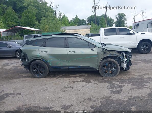 5XYK6CDF3SG255696 2025 KIA SPORTAGE Зеленый Панорамный вид салона 360°