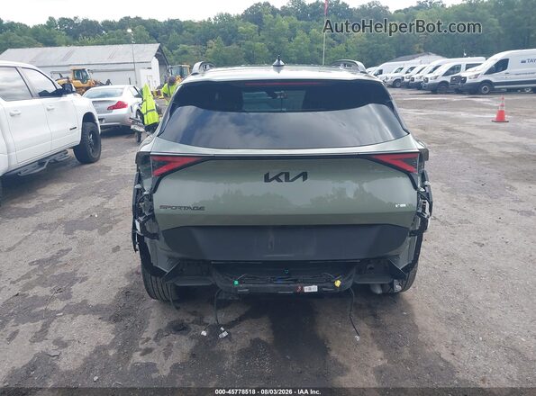 5XYK6CDF3SG255696 2025 KIA SPORTAGE Зеленый 