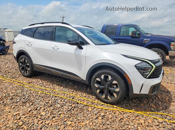 5XYK6CDF5RG154752 2024 KIA SPORTAGE Белый Передняя правая четверть
