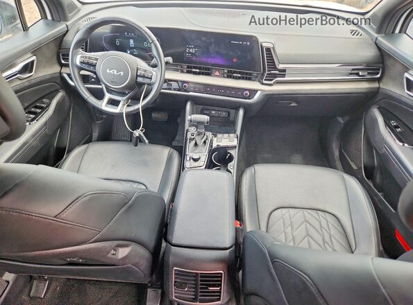 5XYK6CDF5RG154752 2024 KIA SPORTAGE Белый Вид панели приборов