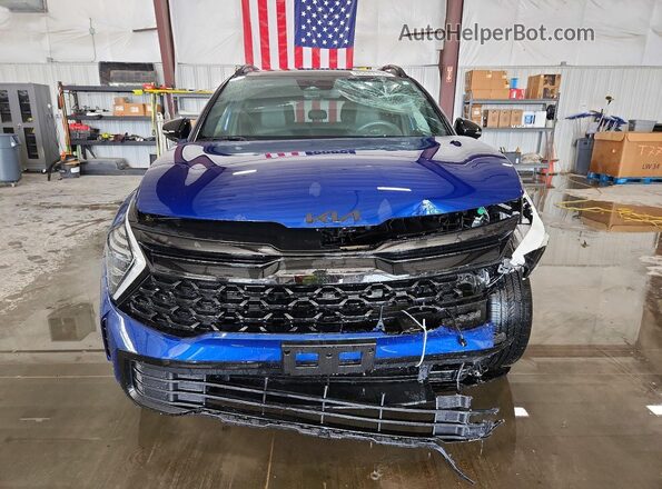 5XYK6CDF5SG234848 2025 KIA SPORTAGE Blue Դիմացի տեսք