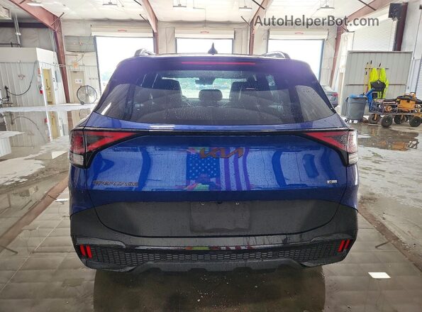 5XYK6CDF5SG234848 2025 KIA SPORTAGE Blue Հետևի տեսք