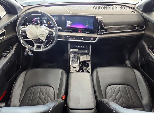 5XYK6CDF5SG234848 2025 KIA SPORTAGE Blue Առջևի վահանակի տեսք