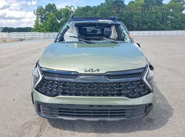 5XYK6CDF5SG310326 2025 KIA SPORTAGE Green წინა ხედი