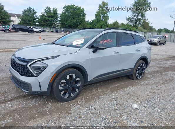 5XYK6CDF6RG155988 2024 KIA SPORTAGE Gray Front left