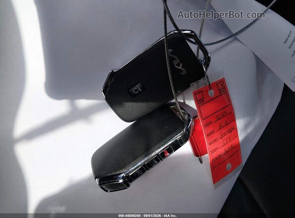 5XYK6CDF6RG155988 2024 KIA SPORTAGE Gray Dashboard view