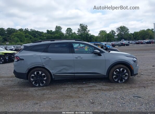 5XYK6CDF6RG155988 2024 KIA SPORTAGE Gray Rear interior view