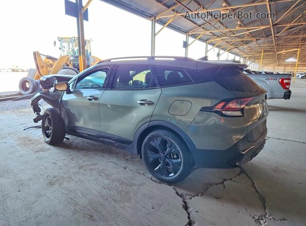 5XYK6CDF6SG311792 2025 KIA SPORTAGE Green Հետևի ձախ