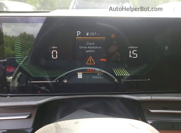 5XYK6CDF7TG375034 2026 KIA SPORTAGE Серебряный Вид щитка приборов