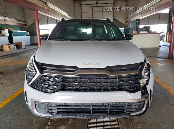5XYK6CDF9RG139252 2024 KIA SPORTAGE Gray Դիմացի տեսք