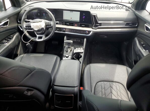 5XYK6CDF9RG191092 2024 KIA SPORTAGE Черный Вид панели приборов