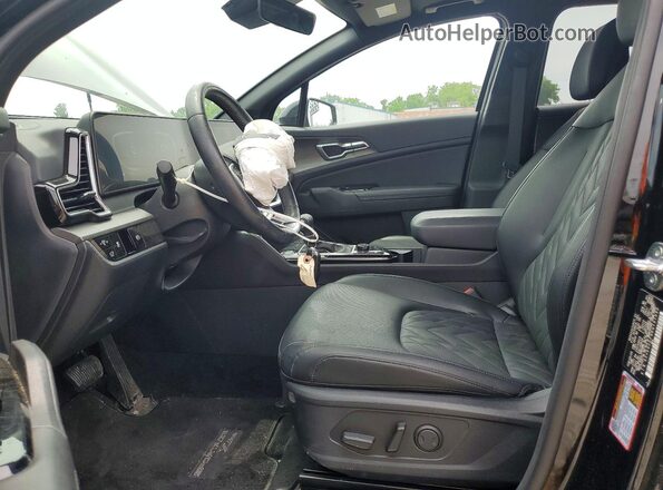 5XYK6CDF9RG191092 2024 KIA SPORTAGE Черный Вид салона спереди