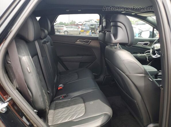 5XYK6CDF9RG191092 2024 KIA SPORTAGE Черный Вид задних сидений