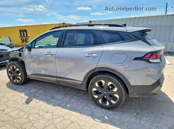 5XYK6CDFXRG224276 2024 KIA SPORTAGE Серый Задняя левая четверть