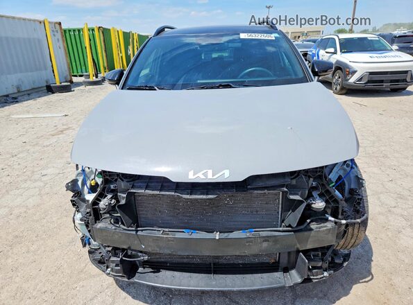 5XYK6CDFXRG224276 2024 KIA SPORTAGE Серый Вид спереди