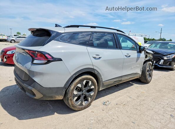 5XYK6CDFXRG224276 2024 KIA SPORTAGE Серый Задняя правая четверть