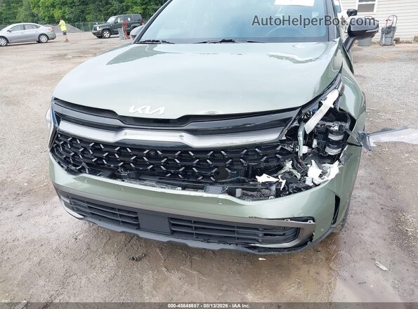 5XYK7CAF1PG035305 2023 KIA SPORTAGE Green Front view