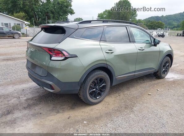 5XYK7CAF1PG035305 2023 KIA SPORTAGE Green Rear right