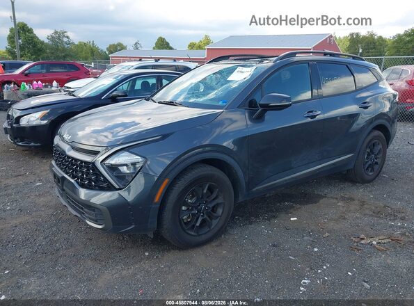 5XYK7CAF5PG031810 2023 KIA SPORTAGE Black Vista tres cuartos delantera izquierda