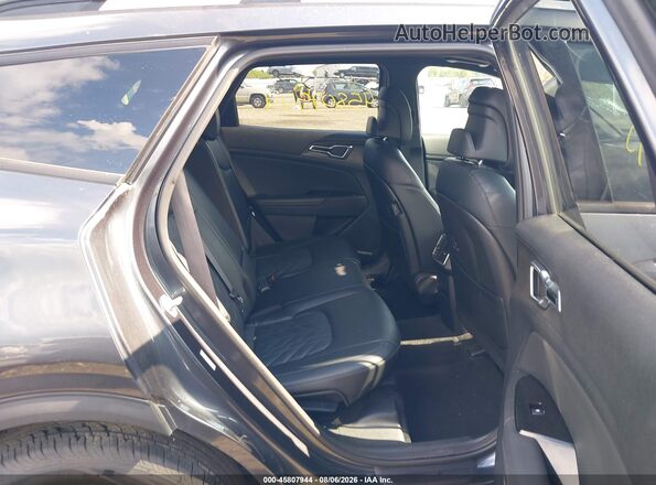 5XYK7CAF5PG031810 2023 KIA SPORTAGE Black Vista de la etiqueta del VIN