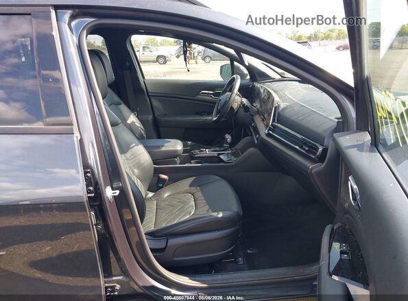 5XYK7CAF5PG031810 2023 KIA SPORTAGE Black Vista interior delantera