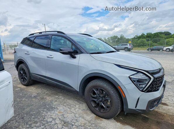 5XYK7CAF6PG059681 2023 KIA SPORTAGE Серый Передняя правая четверть