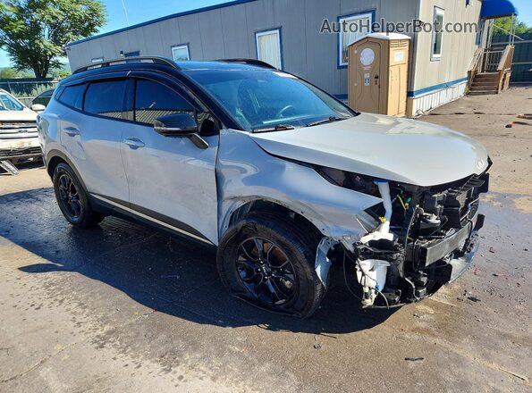5XYK7CAF7PG015169 2023 KIA SPORTAGE Gray Передня права чверть
