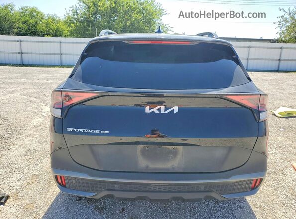 5XYK7CDF1RG203412 2024 KIA SPORTAGE Black უკანა ხედი
