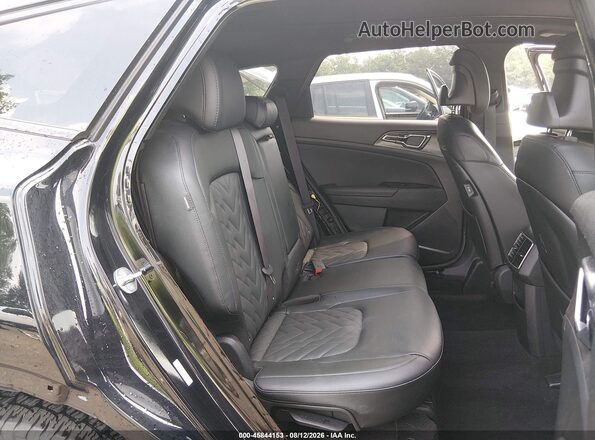 5XYK7CDF4SG278711 2025 KIA SPORTAGE Black VIN կոդի պիտակի տեսք