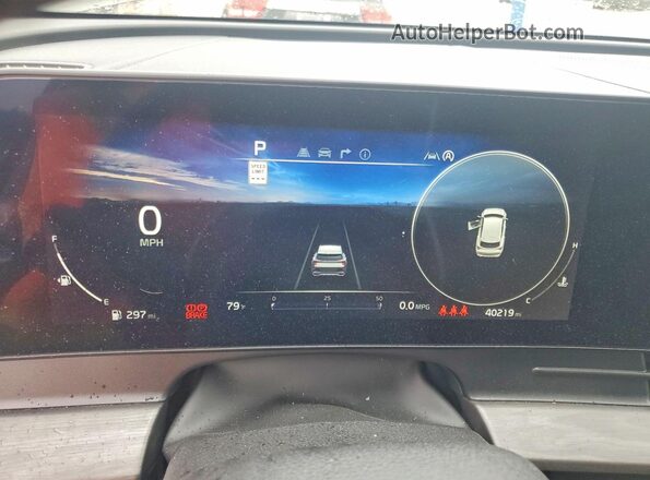 5XYK7CDF6RG141943 2024 KIA SPORTAGE Silver Vista del cuadro de instrumentos