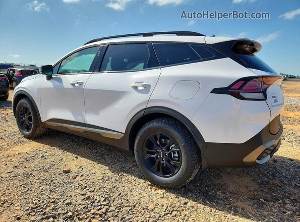 5XYK7CDF9RG213749 2024 KIA SPORTAGE Белый Задняя левая четверть