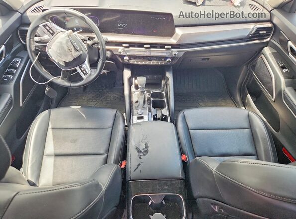 5XYP24GC7SG605890 2025 KIA TELLURIDE White Vista del salpicadero