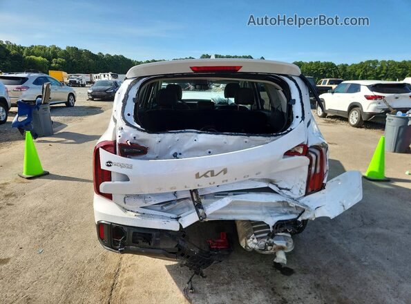 5XYP24GC7SG605890 2025 KIA TELLURIDE White Vista trasera