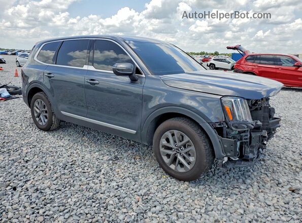 5XYP24GC8PG378698 2023 KIA TELLURIDE Серый Передняя правая четверть