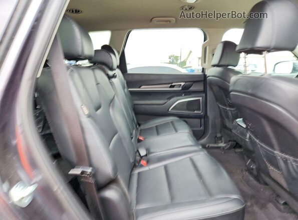 5XYP24GC8SG589943 2025 KIA TELLURIDE Gray Vista interior trasera