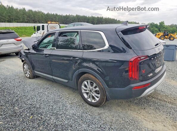 5XYP24HC0LG072717 2020 KIA TELLURIDE Черный Задняя левая четверть