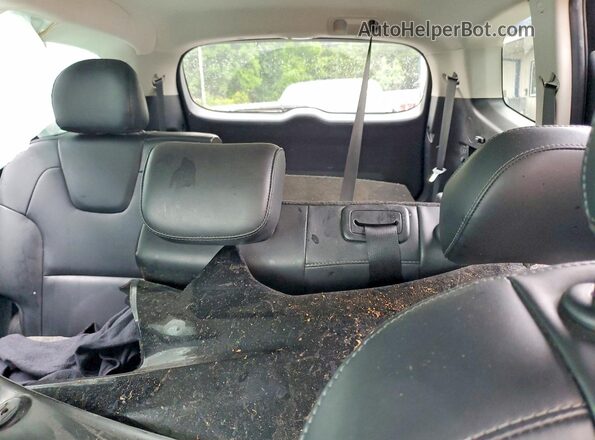 5XYP24HC0LG072717 2020 KIA TELLURIDE Черный Вид задних сидений