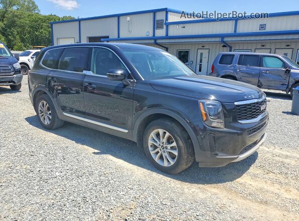 5XYP24HC1NG299692 2022 KIA TELLURIDE Black Delantero derecho