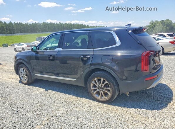 5XYP24HC1NG299692 2022 KIA TELLURIDE Black Trasero izquierdo