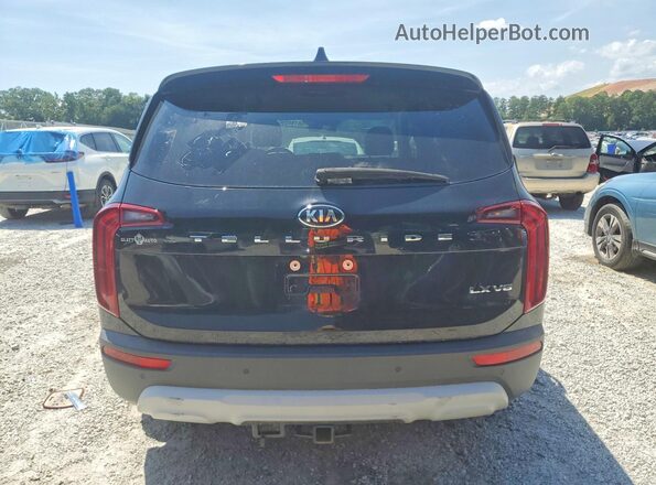 5XYP24HC3LG066135 2020 KIA TELLURIDE Черный Вид салона спереди