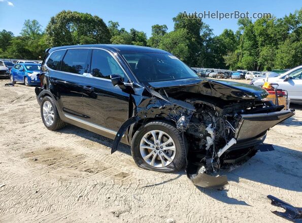 5XYP24HC4NG205661 2022 KIA TELLURIDE Black Delantero derecho